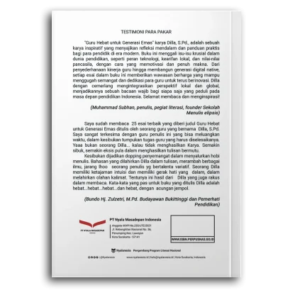 Guru Hebat Untuk Generasi Emas