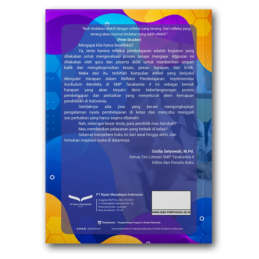 Mengukir Harapan Dalam Refleksi Pembelajaran: Implementasi Kurikulum Merdeka Di Smp Tarakanita 4 