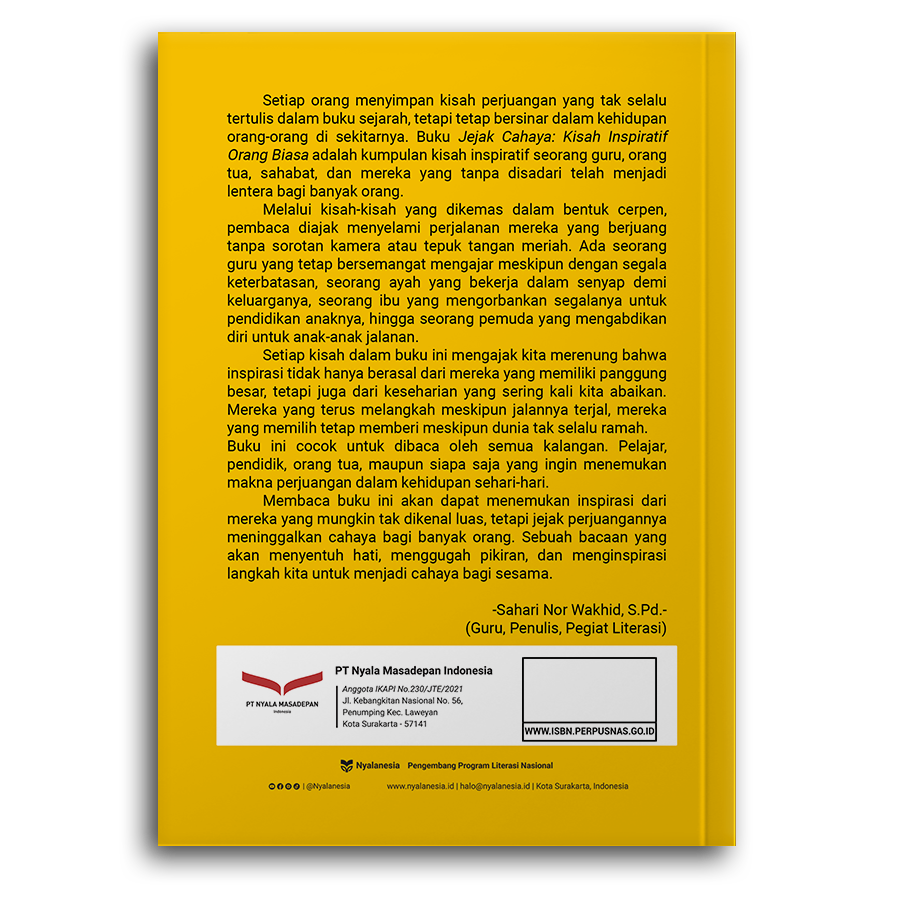 Jejak Cahaya: Kumpulan Kisah Inspiratif Orang Biasa