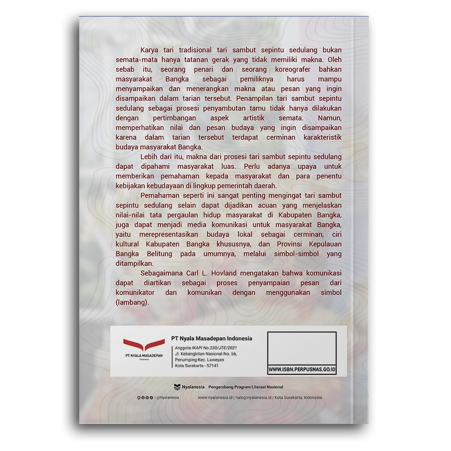 Simbol Budaya Bangka Dalam Tari Sambut Sepintu Sedulang