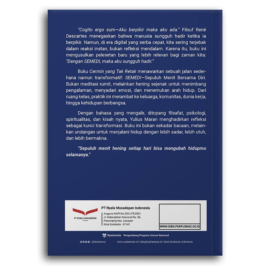 Cermin Yang Tak Retak: 10 Menit Bersama Diri (Semedi)