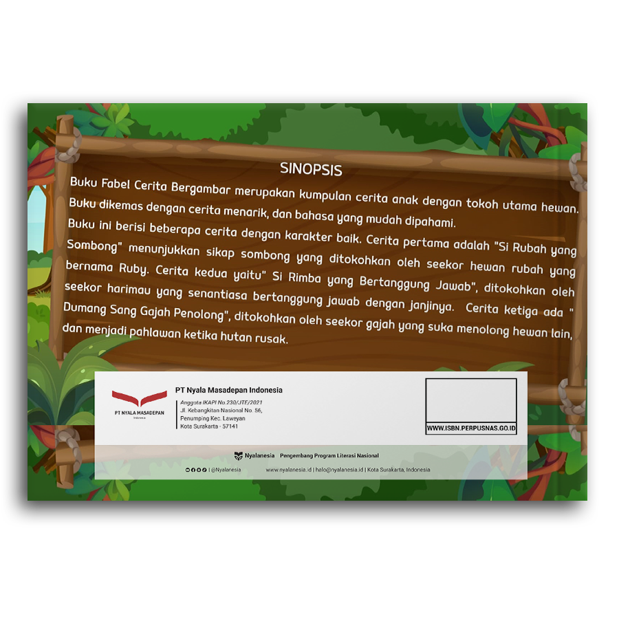 Fabel Cerita Bergambar: Membangun Karakter Anak Melalui Cerita Seru Dan Lucu