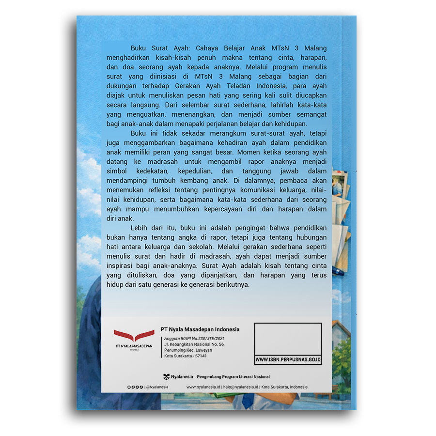 Surat Ayah: Cahaya Belajar Anak Mtsn 3 Malang (Support Gerakan Ayah Teladan Indonesia)