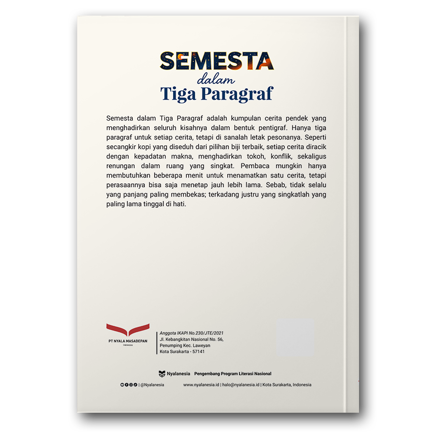 Semesta Dalam Tiga Paragraf