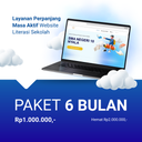 PAKET 6 BULAN WEBSITE LITERASI SEKOLAH