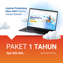 PAKET 1 TAHUN WEBSITE LITERASI SEKOLAH